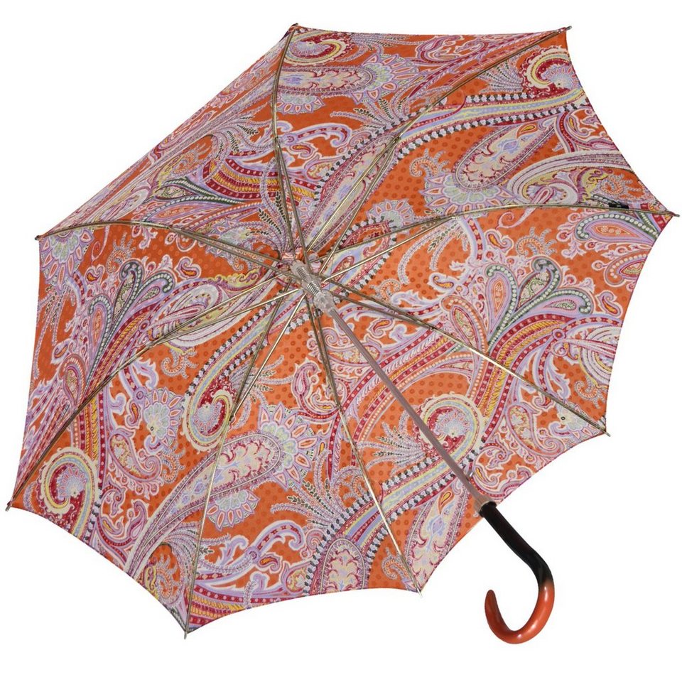 doppler MANUFAKTUR Langregenschirm edler, handgearbeiteter Manufaktur- Regenschirm, einzigartige Designs in leuchtenden Farben