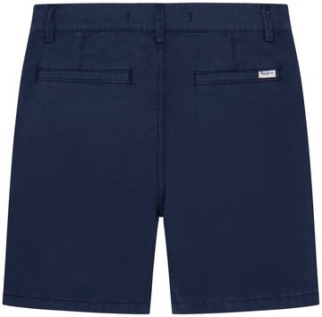 Pepe Jeans Shorts mit Ton-in-Ton Logoschriftzug