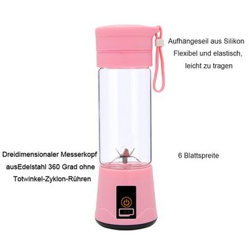 GelldG Standmixer Standmixer Mixer Smoothie Maker