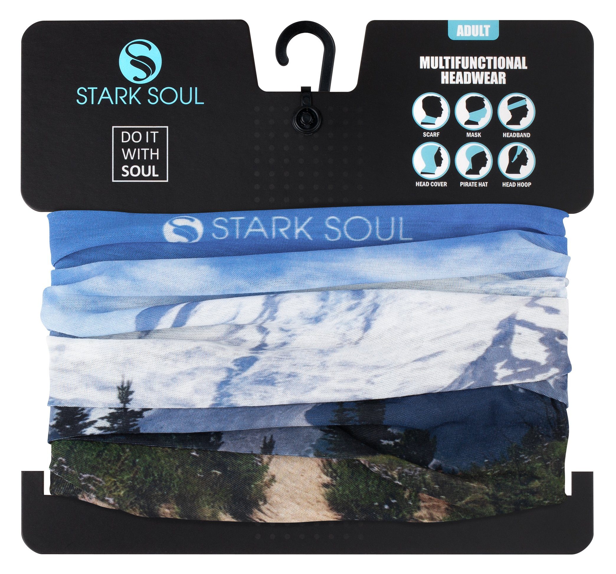 Multifunktionstuch Soul® - 1041_Nature Motivdruck Neckwarmer Multifunktionstuch Stark Endurance, mit