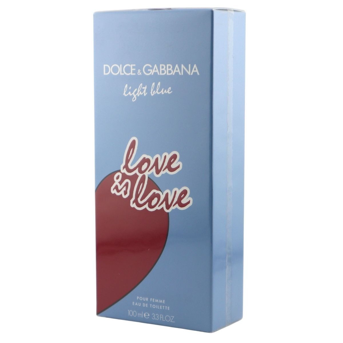 DOLCE & GABBANA Eau de Toilette Dolce & Gabbana Light Blue Love is Love Pour Femme EDT Spray 100 ml
