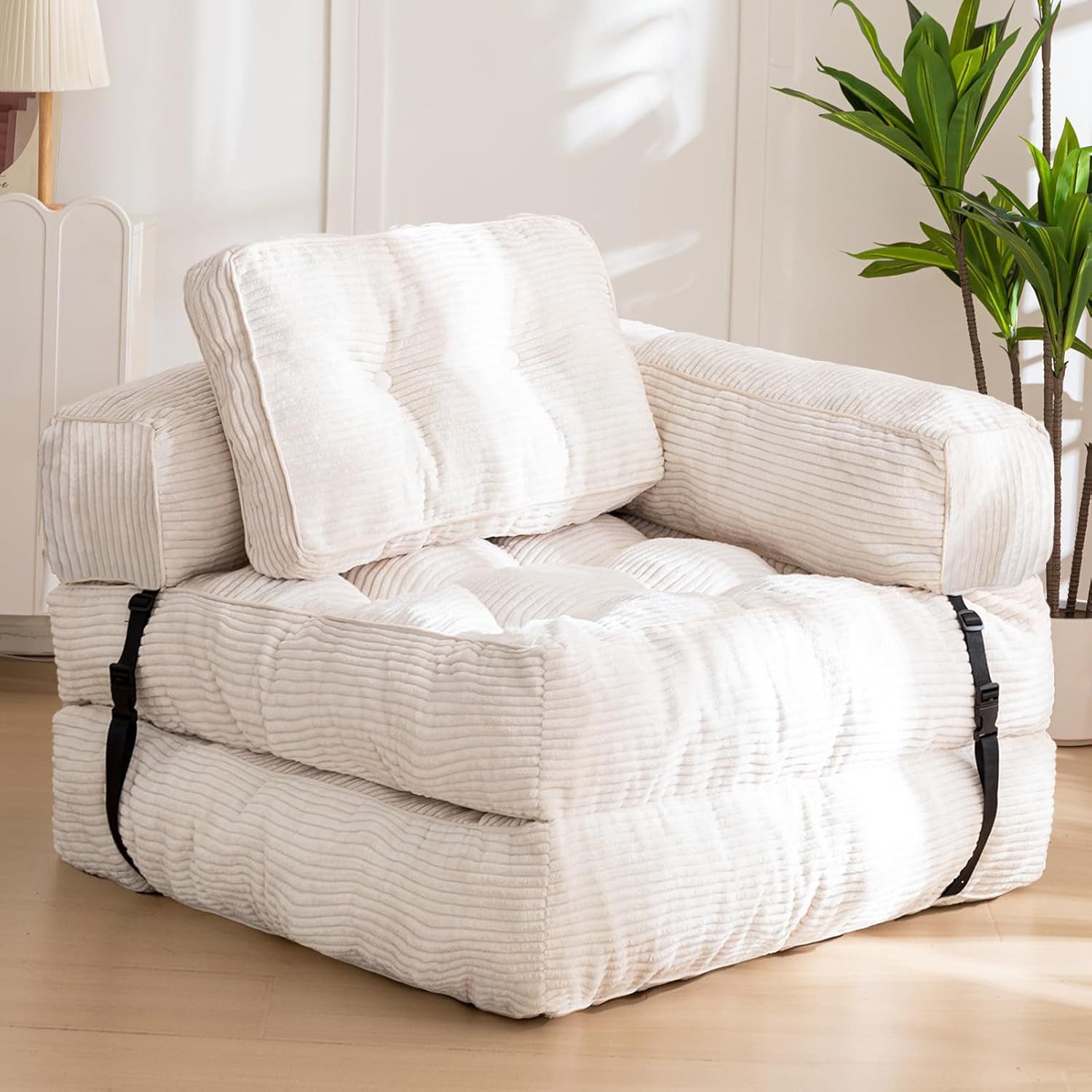 Mihtrov Schlafsofa Klappbares Sofa Sitzsack, Einzelsofa, günstig online kaufen