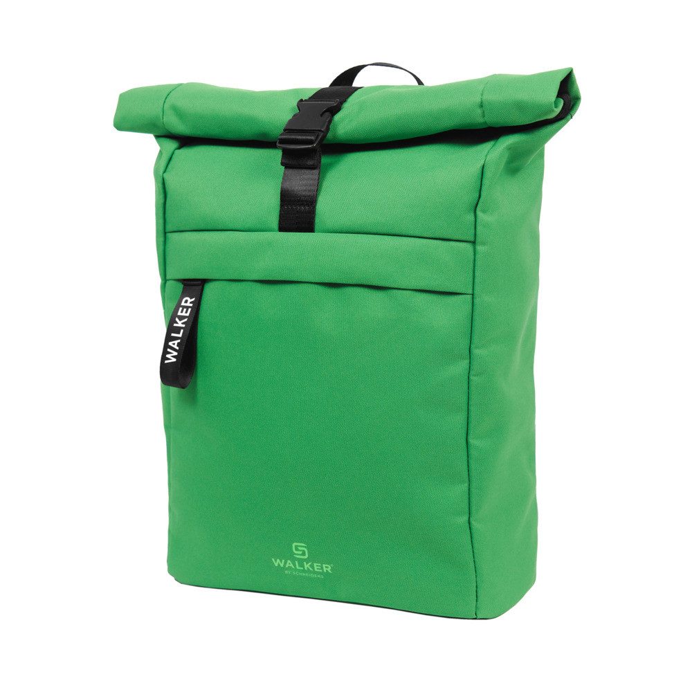 Schneiders Vienna Rucksack WALKER Rucksack Classic Roll Top Digital Green 30x40x50cm