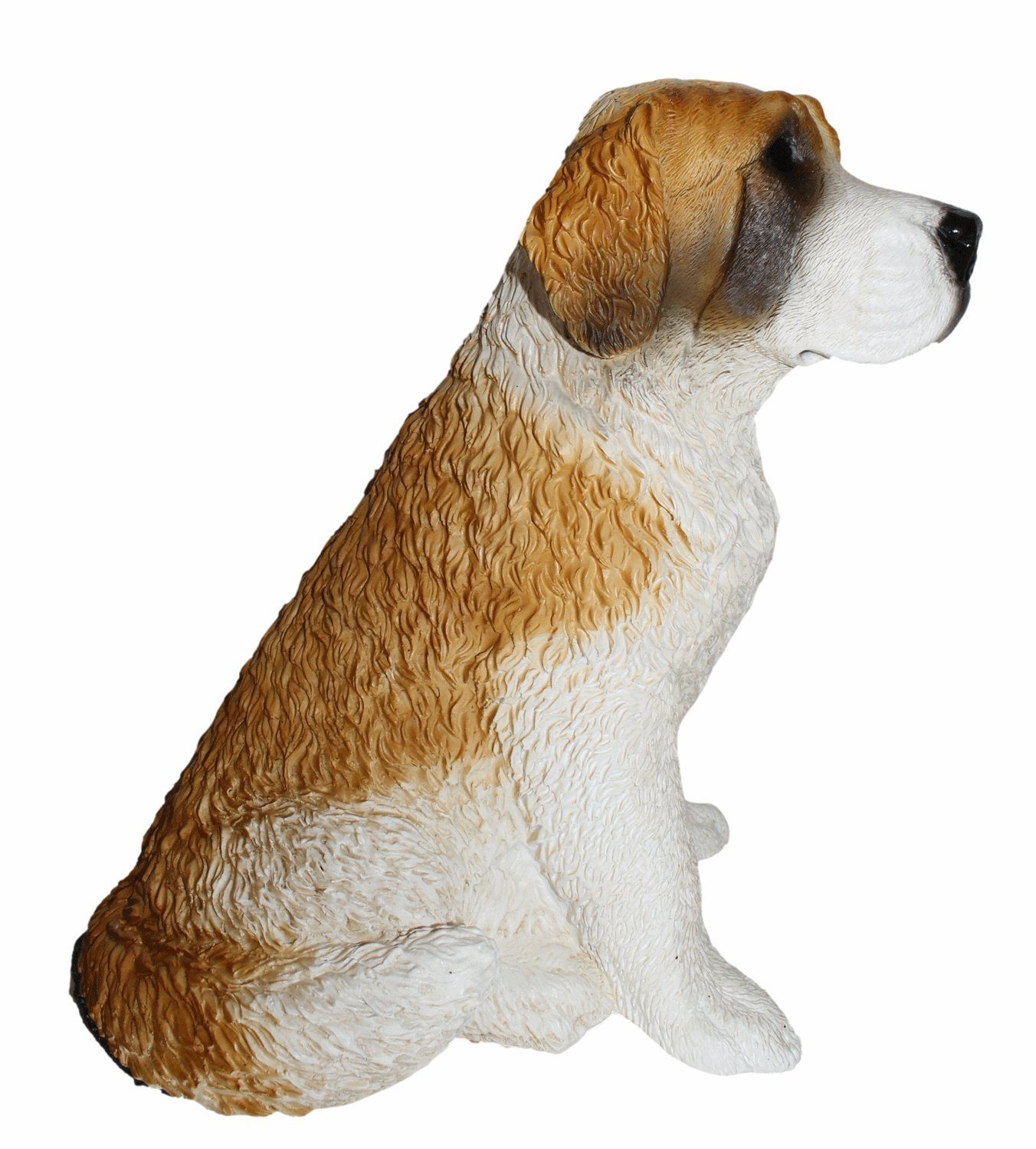 Castagna Figur Kollektion aus 32 Hundefigur sitzend Bernhadiner Bernard Tierfigur H Deko Resin Castagna cm Saint Hund