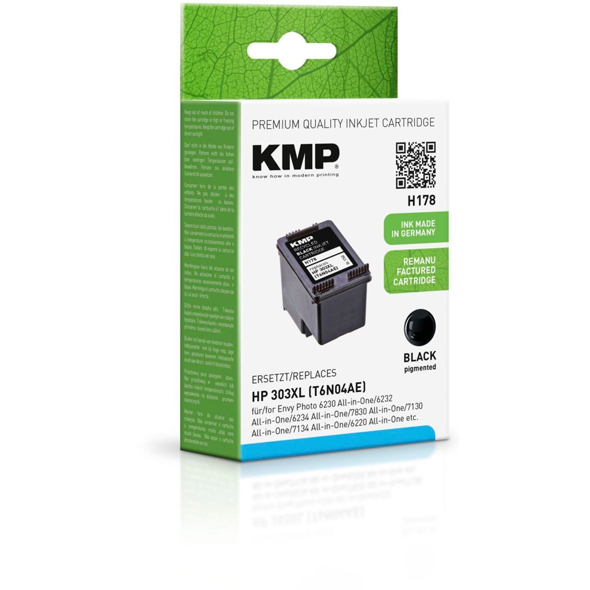 KMP H178 Tintenpatrone kompatibel mit HP Tintenpatrone