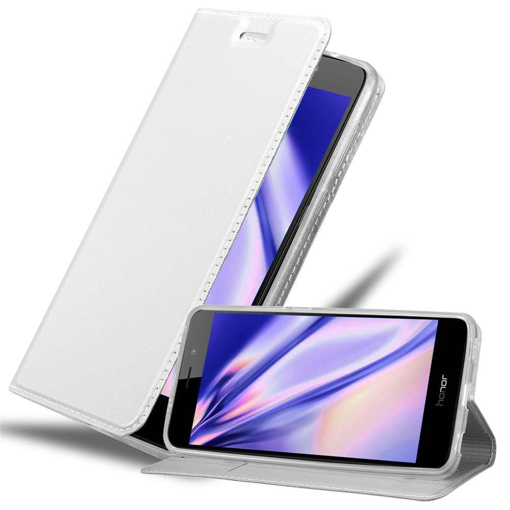 Cadorabo Handyhülle für Honor 5C Hülle Honor 5C, Schutzhülle Hülle mit Standfunktion, Magnetverschluss und Kartenfach