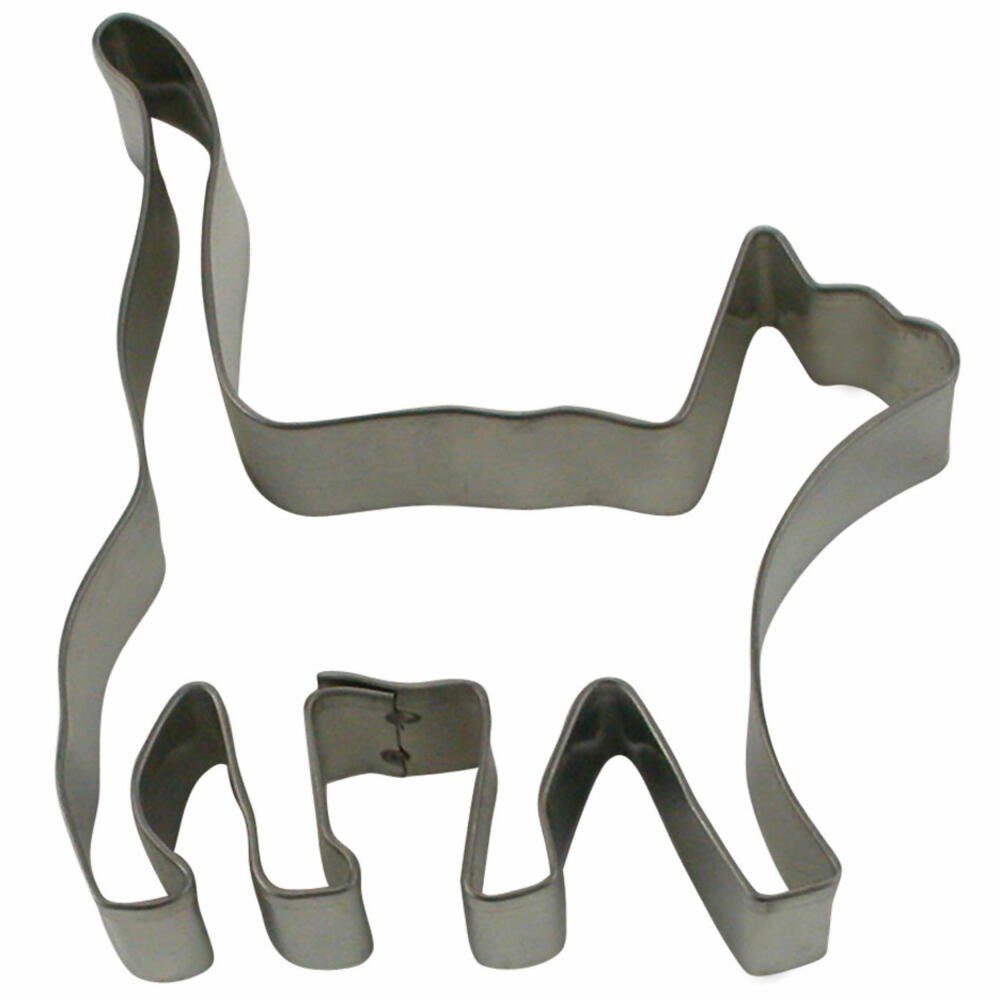 STÄDTER Ausstechform Katze Stehend 9 cm, Edelstahl