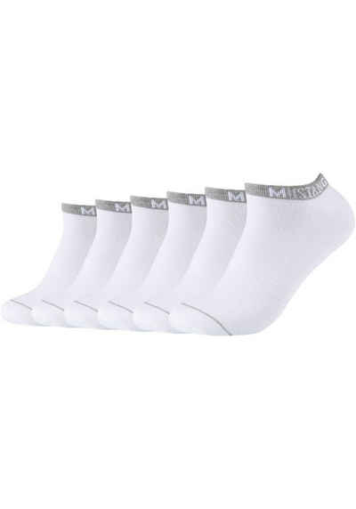 MUSTANG Шкарпетки для кросівок (6-Paar) Kein Verrutschen: dank softem Materialmix mit Elasthananteil