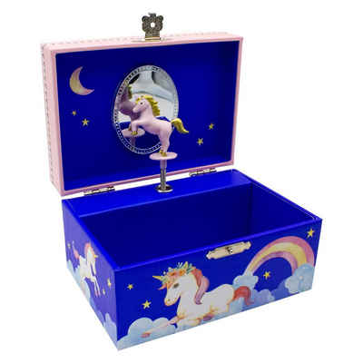 GICO Spielzeug-Arztkoffer Spieluhr Schmuckkästchen für Mädchen Schmuckbox,Einhorn 92060