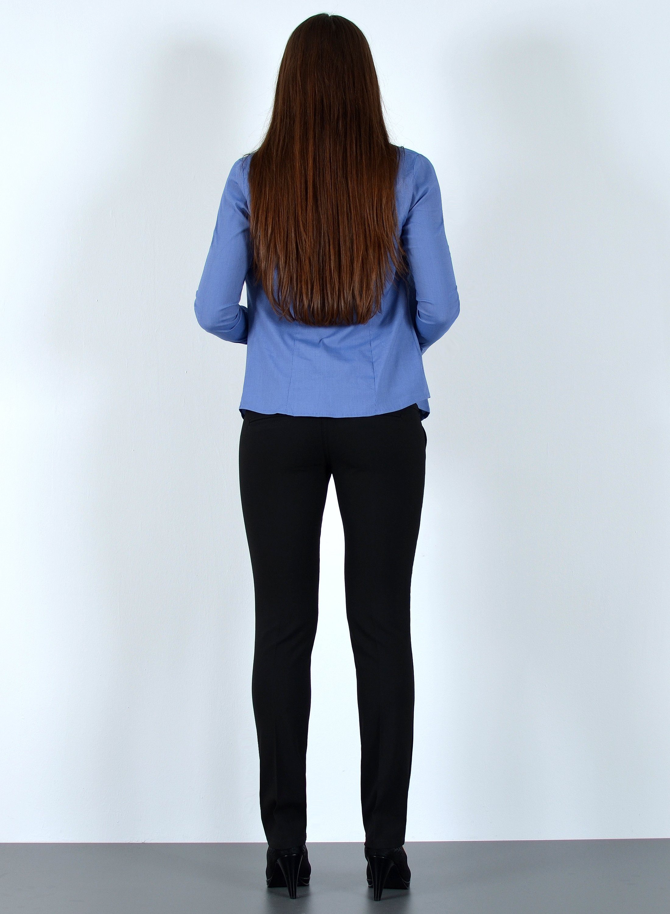 ESRA Umstandshose J490 Umstandsmode Hose Damen Stretch Schwangerschaftshose elastischer Bund