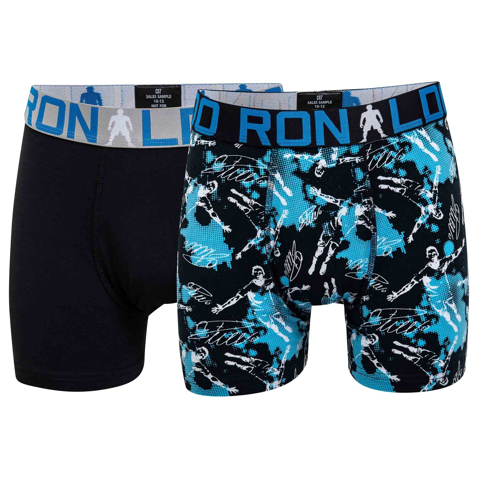 CR7 Boxer Jungen Boxershort 2er Pack Baumwolle (Packung, 2er Pack)