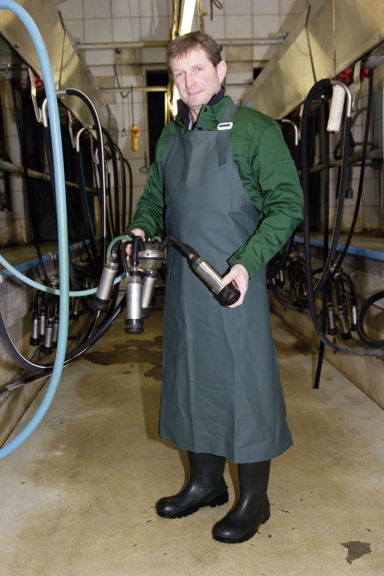 Kerbl Kittelschürze Melkerschürze waschbar widerstandsfähigem Material, äuß günstig online kaufen