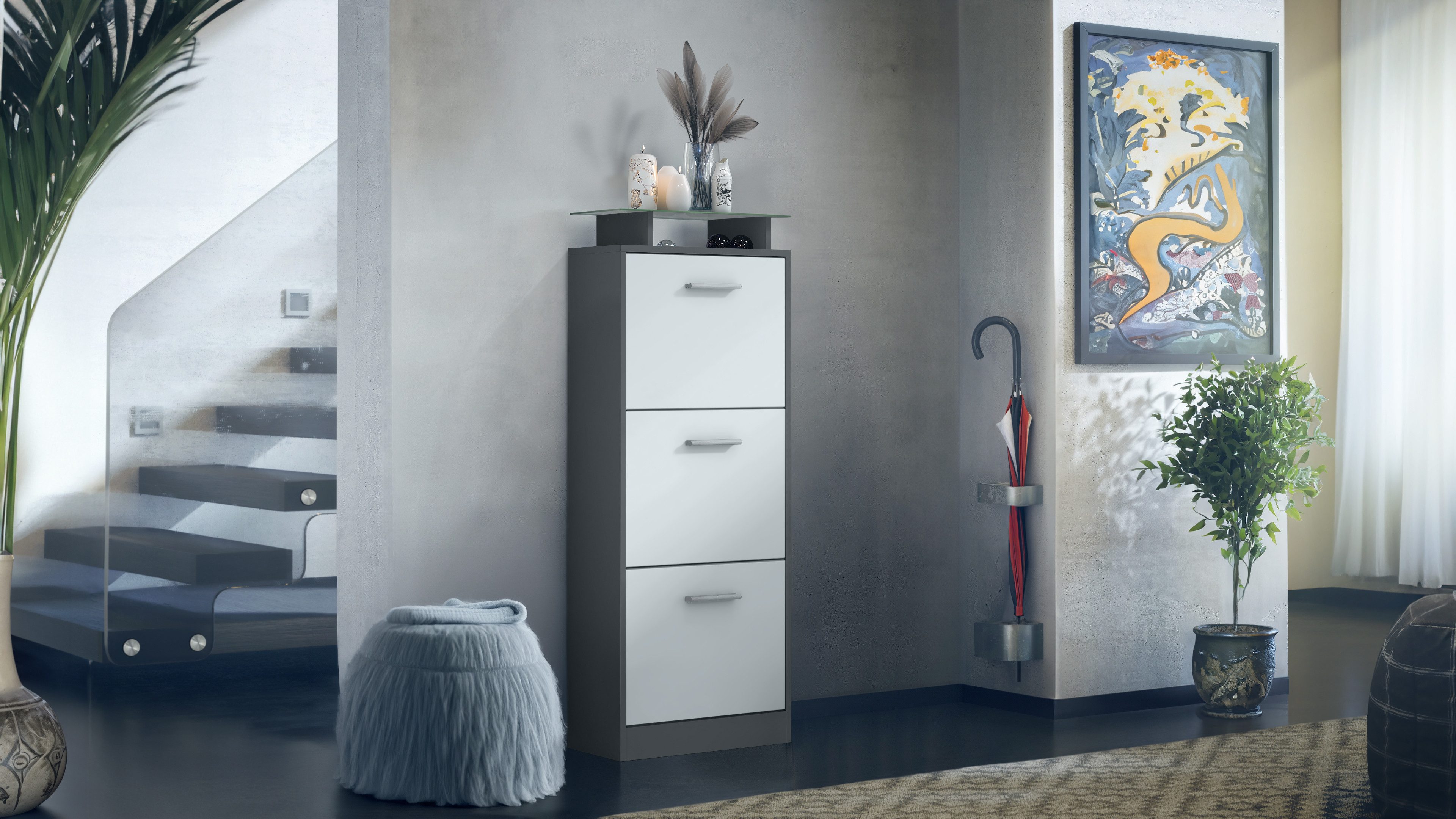 Vladon Schuhschrank Lavia V2 (Schuhkipper, für günstig online kaufen