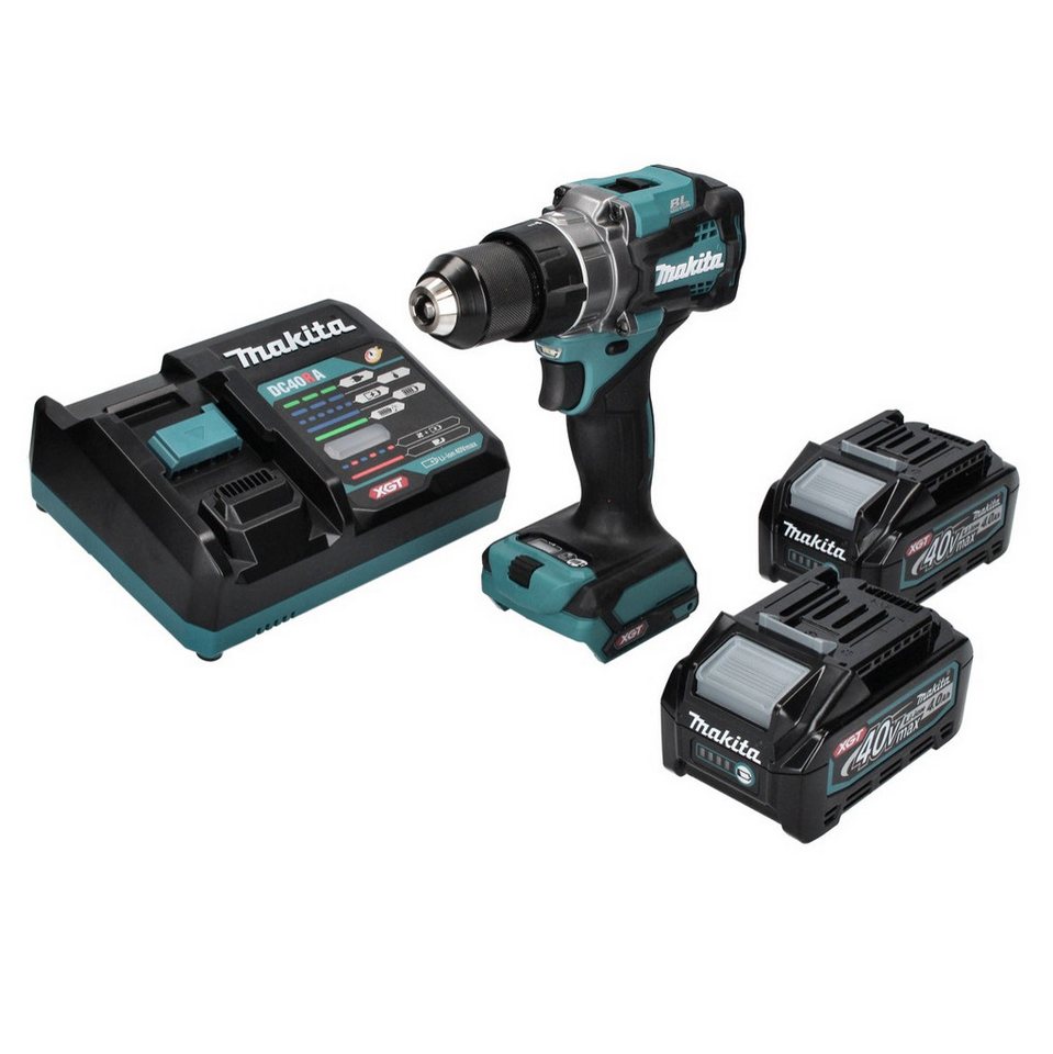 Thumbnail - Makita Säulenbohrmaschine DF 001 GM2 Akku Bohrschrauber 40 V max. 140 Nm XGT Brushless + 2x Akk