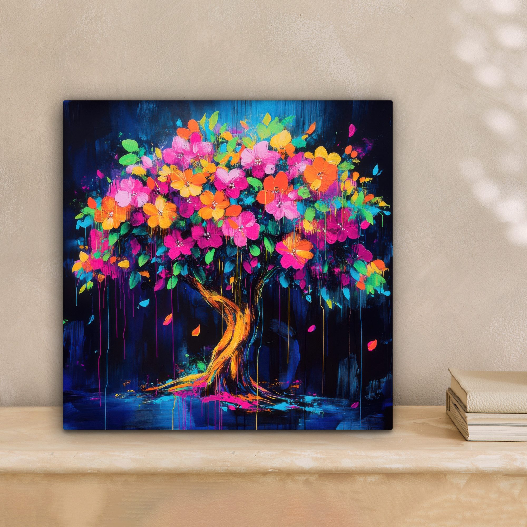 OneMillionCanvasses® Leinwandbild Baum - Blumen - günstig online kaufen