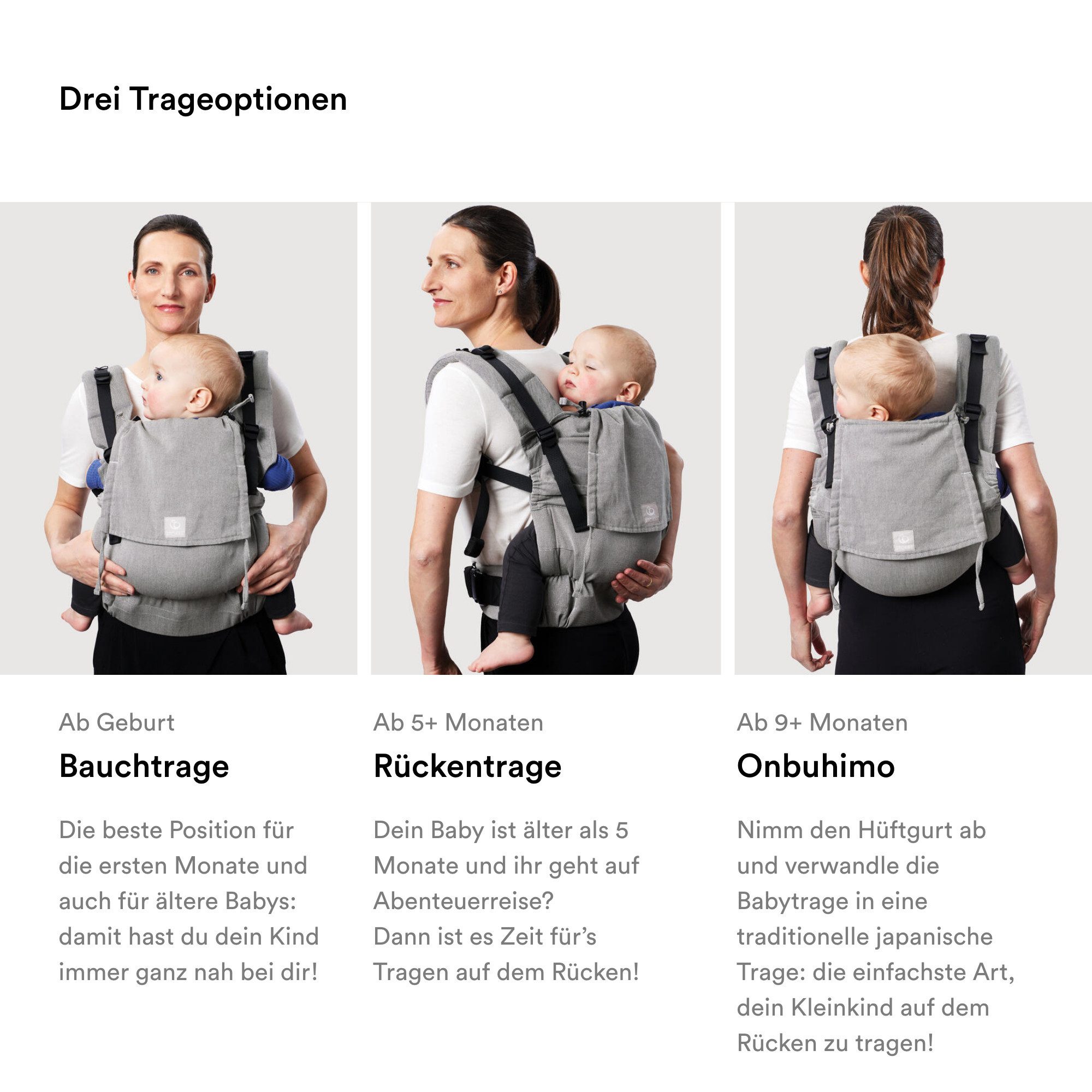 Stokke Babytrage Limas™ Babytrage Flex, Full Buckle für optimalen Komfort & Halt – Bild 4 von 5