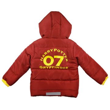 Harry Potter Winterjacke Harry Potter Gryffindor Kinder Jacke Gr. 104 bis 140