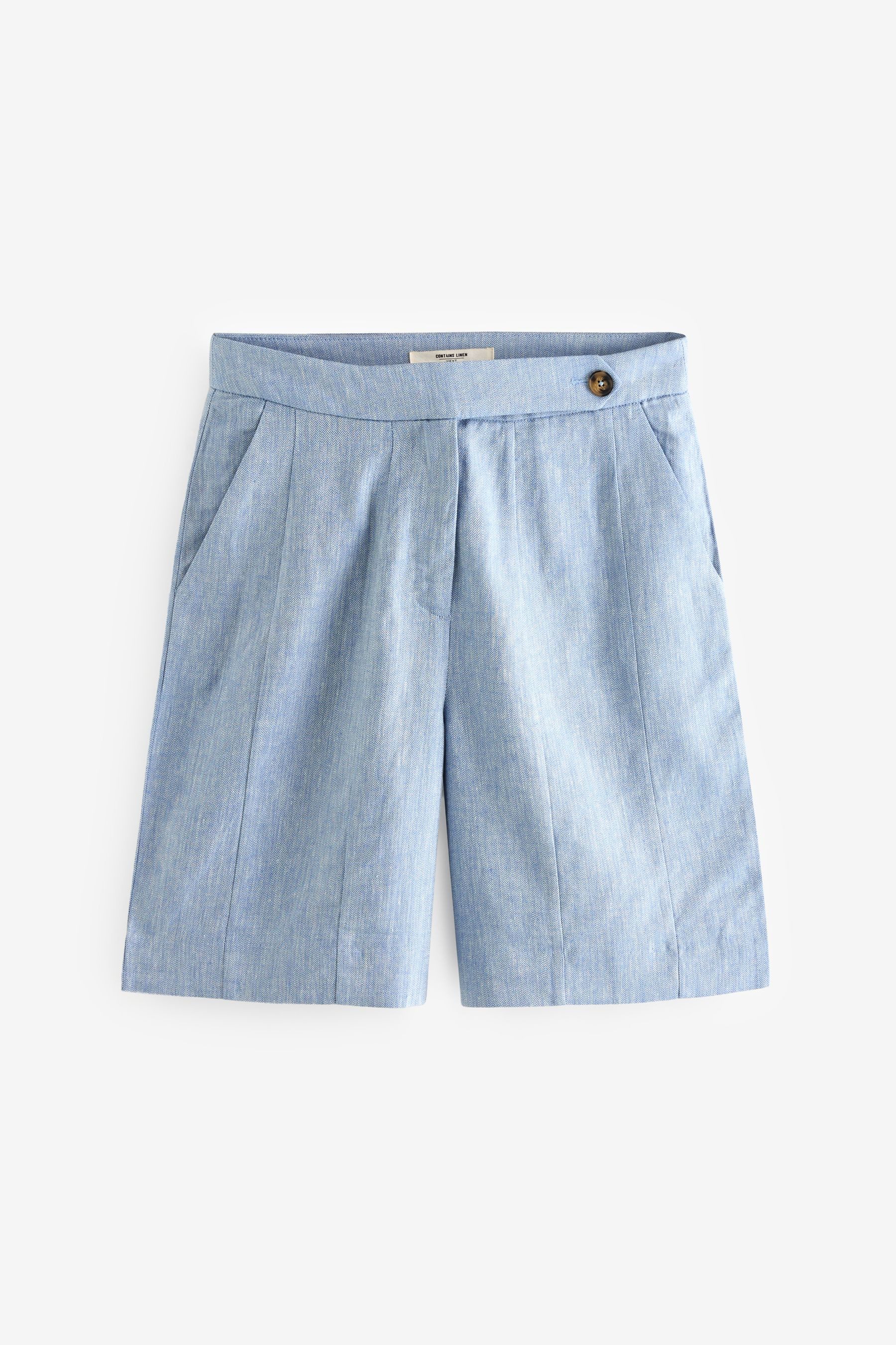Next Shorts Strukturierte Shorts aus Leinengemisch günstig online kaufen