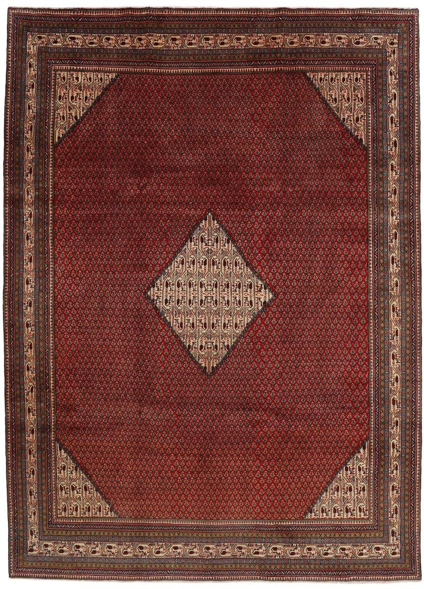 Orientteppich Sarough Mir Boteh 257x370 Handgeknüpfter Orientteppich, Nain Trading, rechteckig, Höhe: 12 mm
