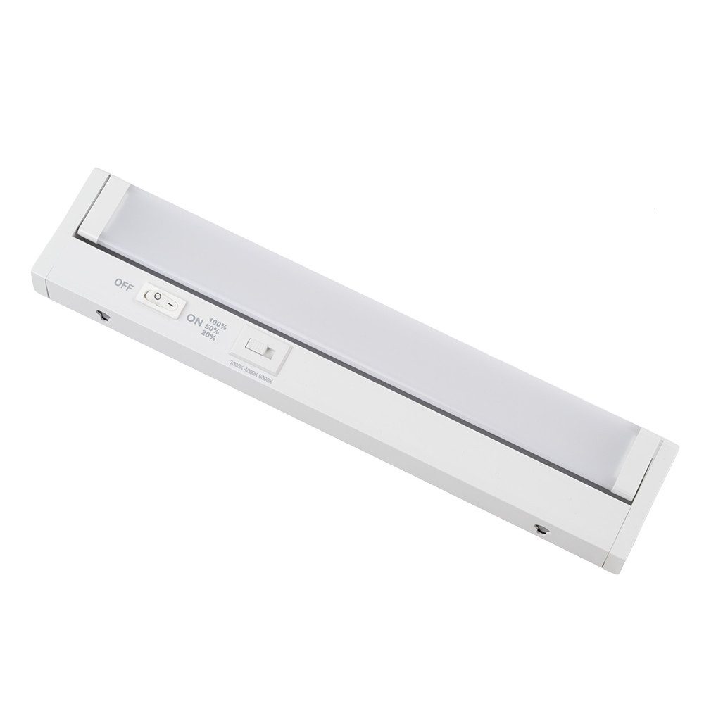 LUXULA LED Unterbauleuchte LUXULA LED Unterbauleuchte 30 cm 4 W CCT einstellbar Weiß, LED fest integriert, Farbwechsler
