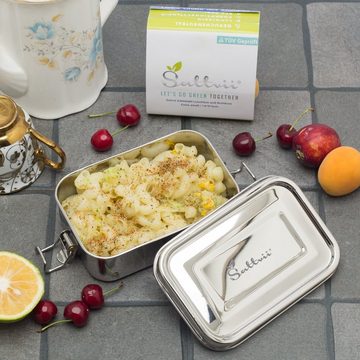 Sattvii Lunchbox Hardclip Premium Edelstahl Bento Box, Brotdose & Lunchbox