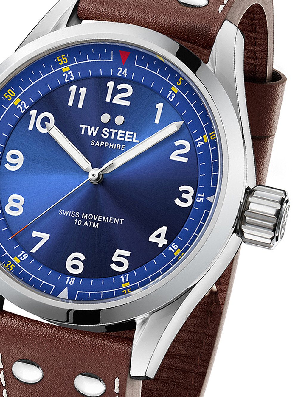 TW Steel Quarzuhr TW-Steel SVS102 Volante Herren 45mm 10ATM TW-Steel SVS102 Volante Herren 45mm 10ATM