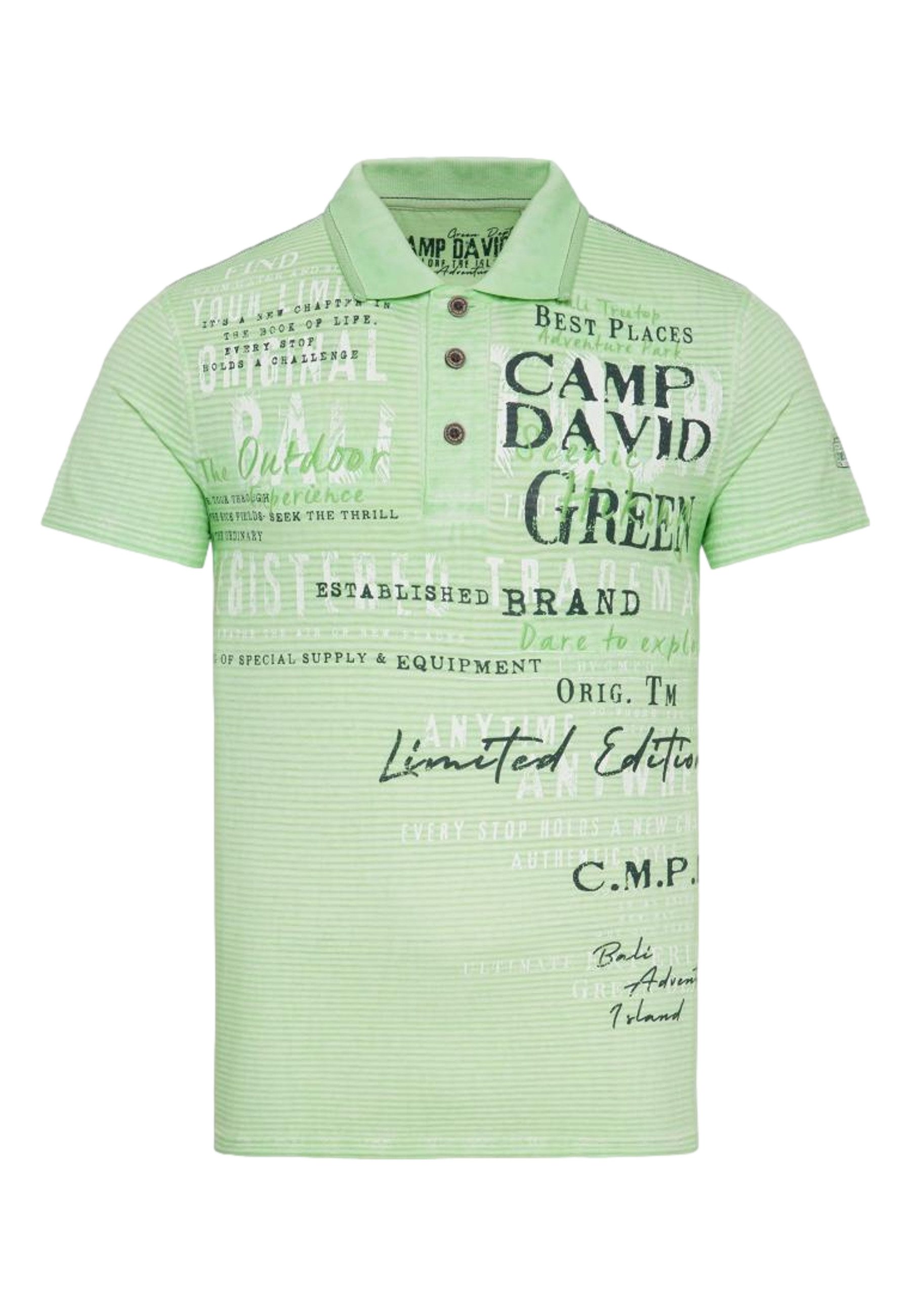 CAMP DAVID Poloshirt, aus Baumwolle günstig online kaufen