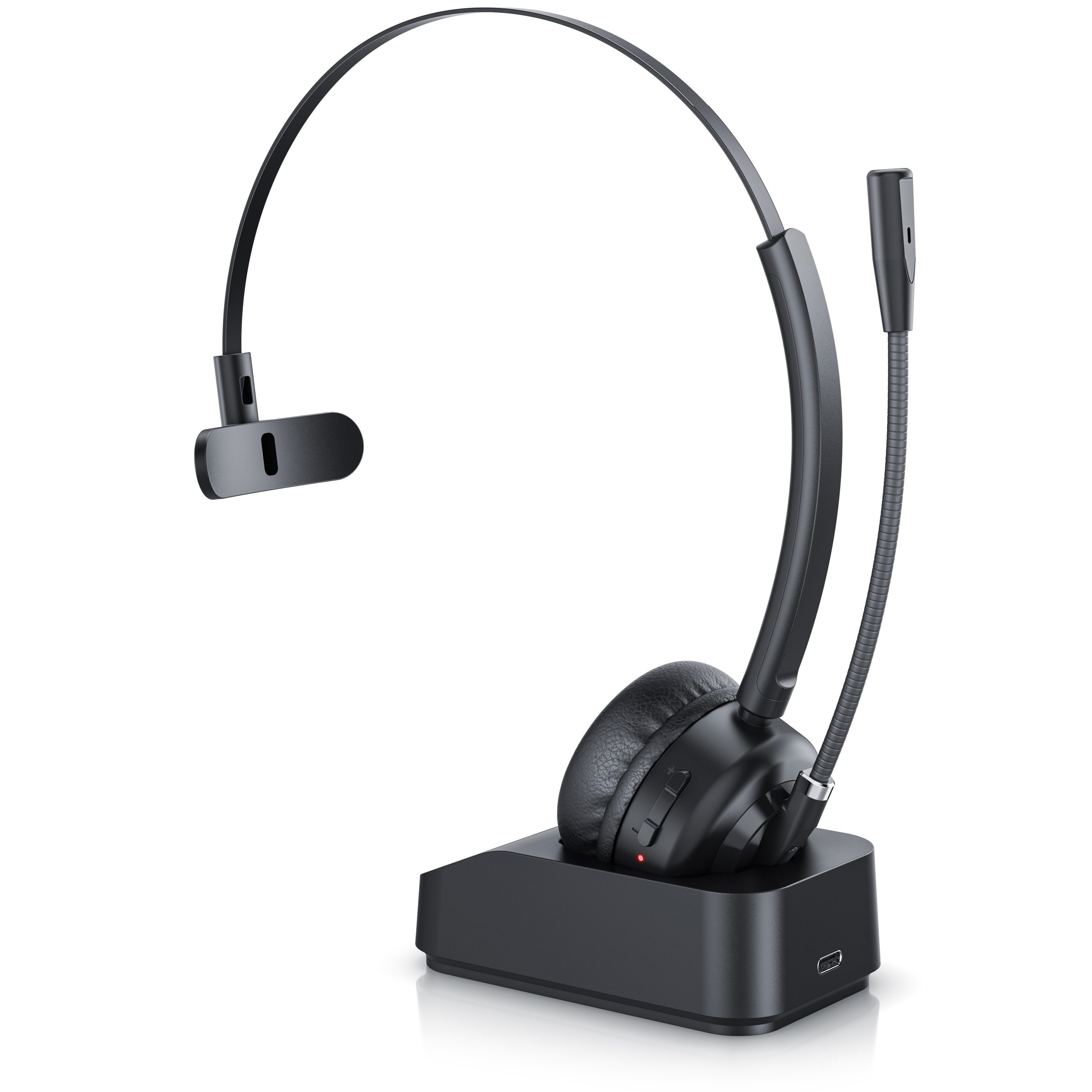 Bluetooth Headset, BT 5.3, Mikrofon, Wireless-Headset