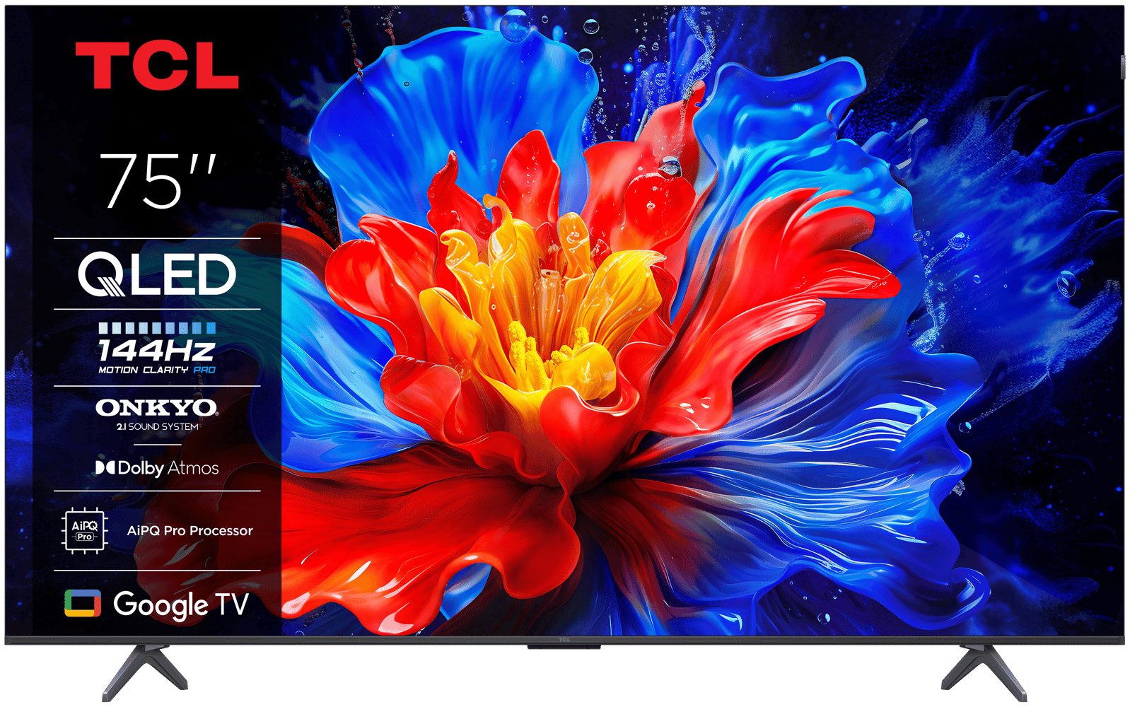 TCL 75QLED810KX1 QLED-Fernseher (75 Zoll, 4K Ultra HD)