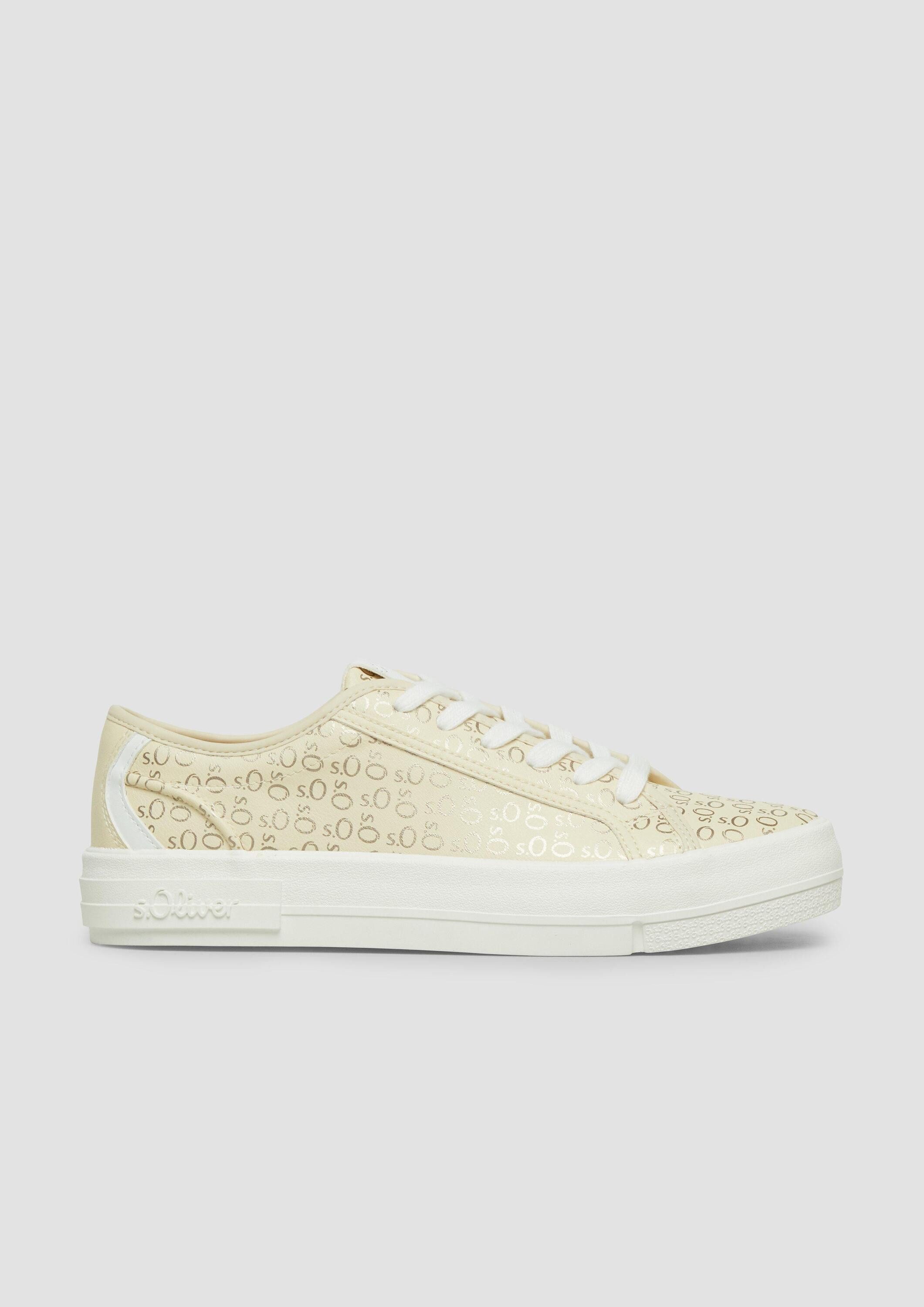 s.Oliver Sneakers Sneaker Sneaker mit Allover-Print