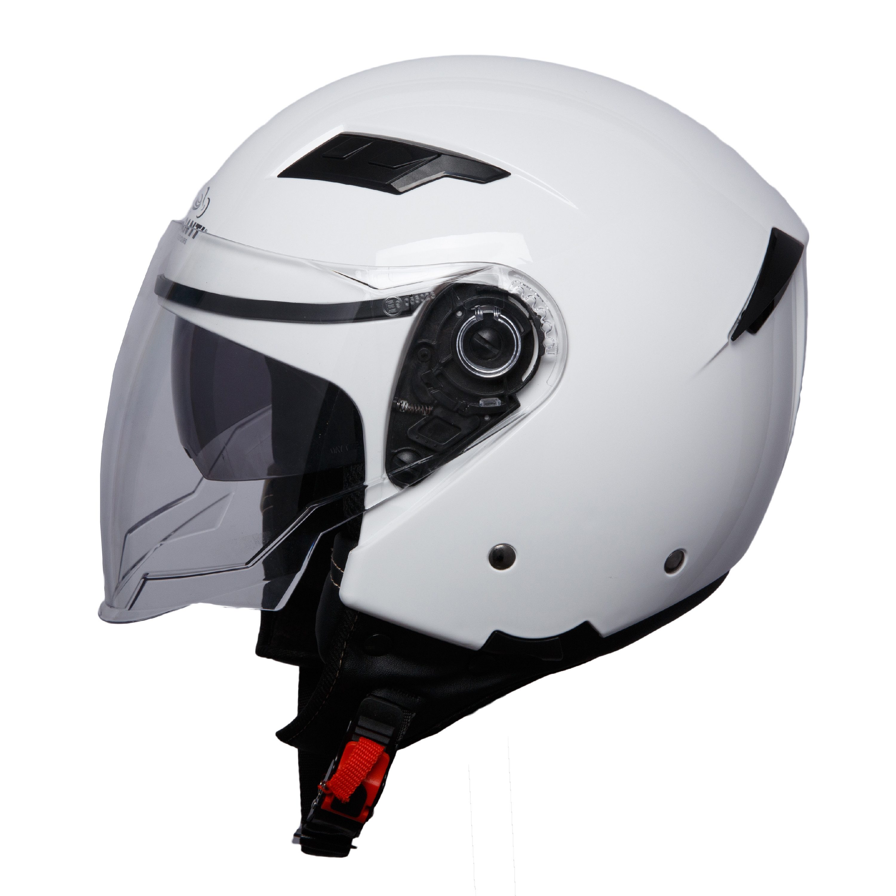 PROANTI Motorradhelm PROANTI Motorradhelm Jethelm Motorrad Helm weiß