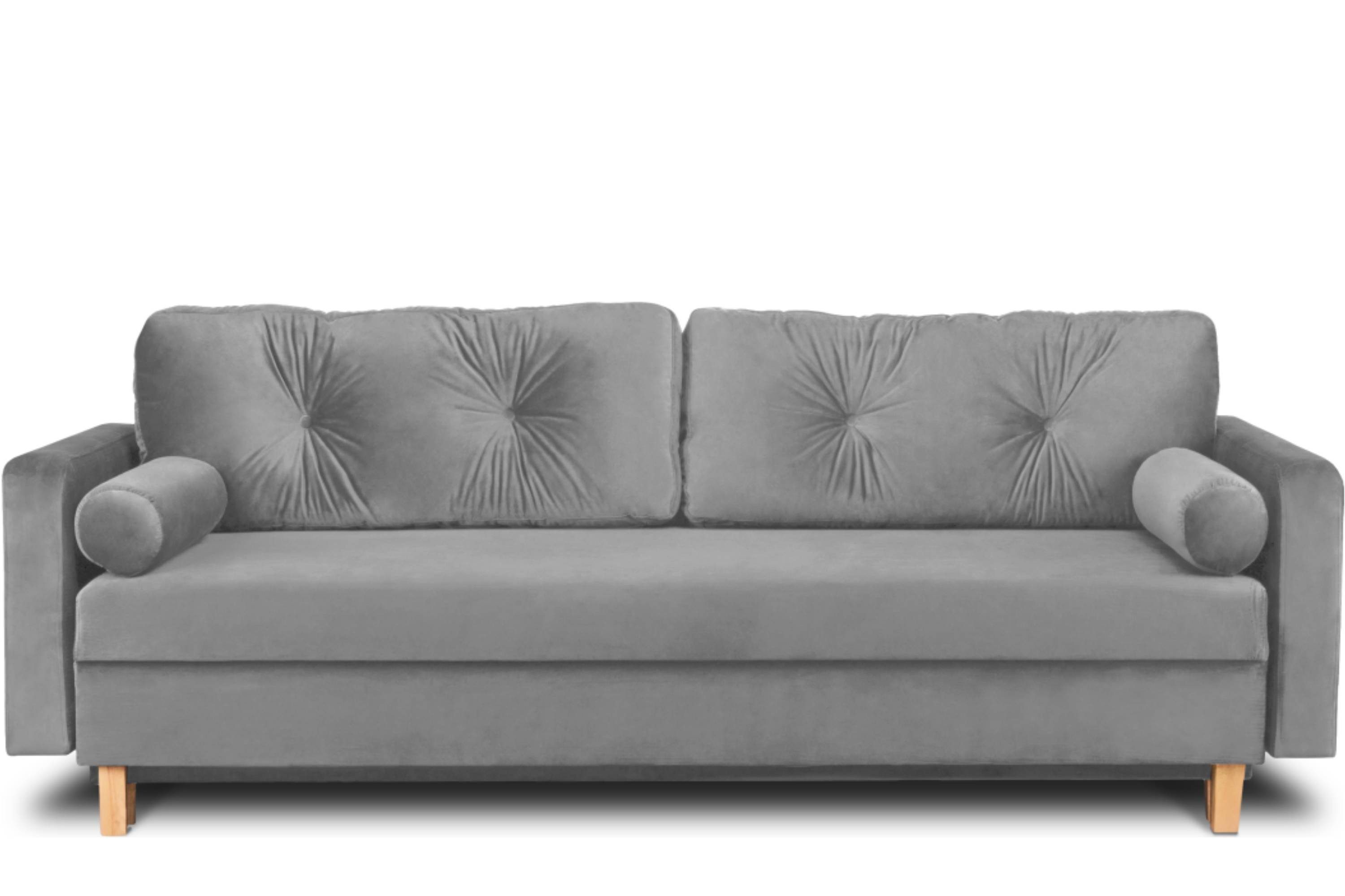 Konsimo Schlafsofa ERISO Sofa 3-Personen, ausziehbare Liegfläche 196x150 cm