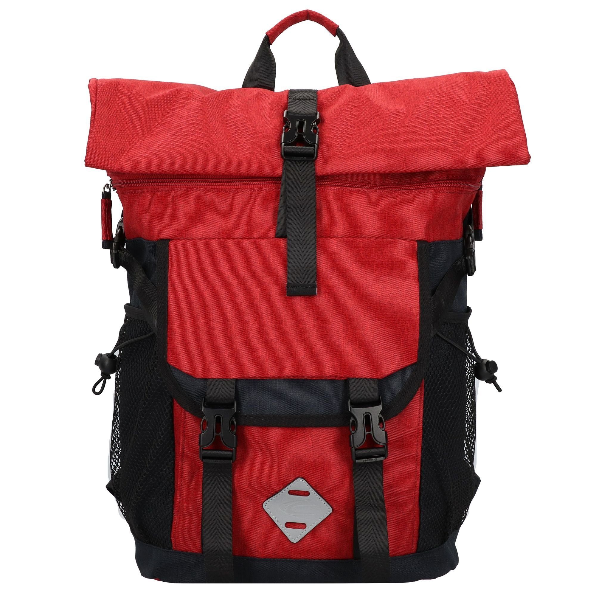 camel active Rucksack Satipo, Nylon red