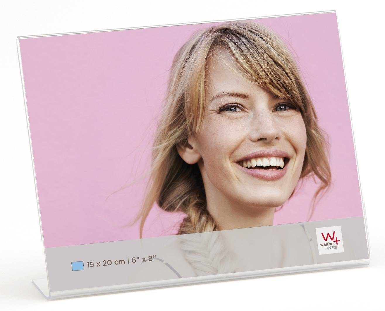 Walther Bilderrahmen ASQ1520 Acryl Rahmen 15x20cm Querformat günstig online kaufen