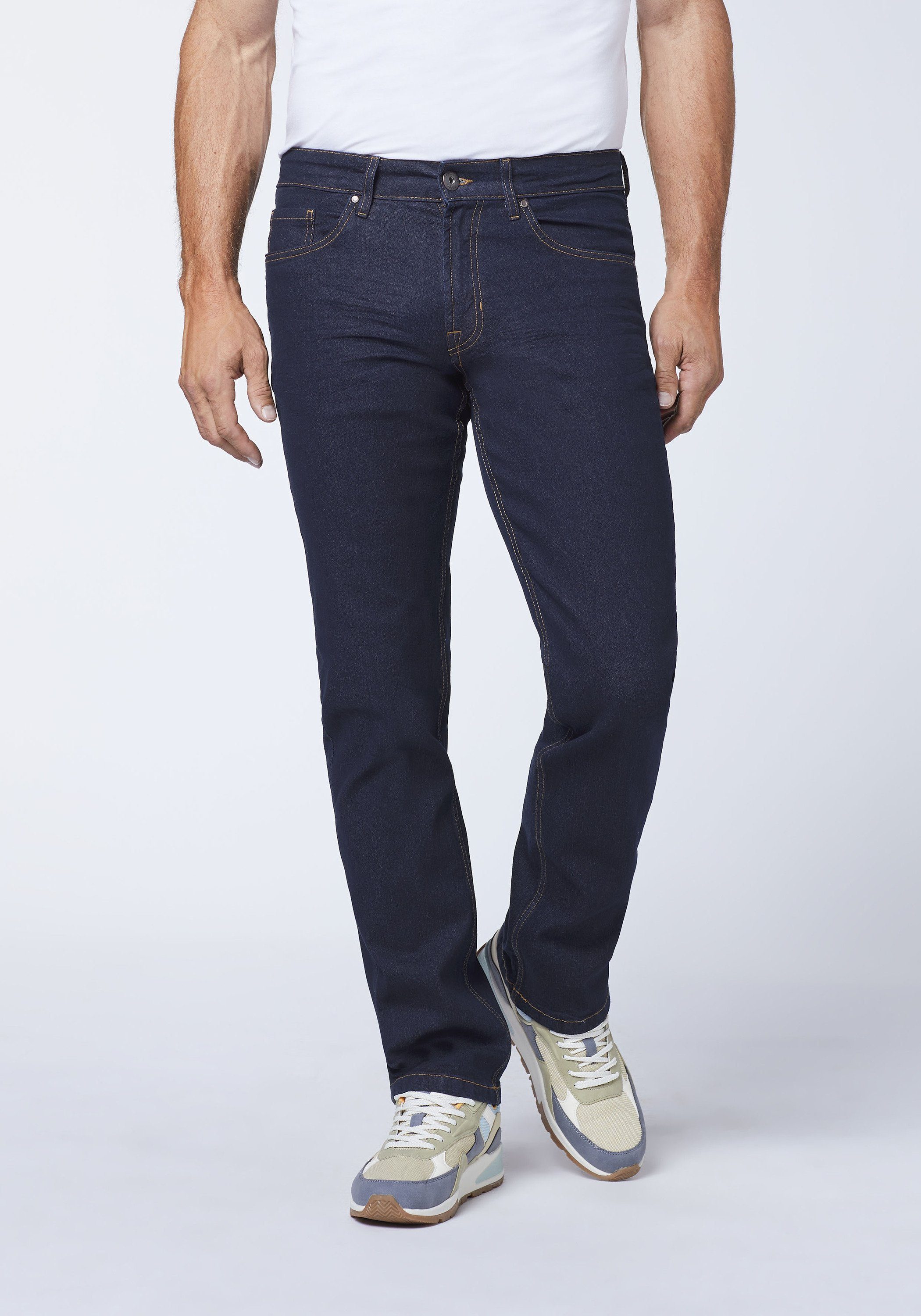 5-Pocket-Jeans aus stretchigem Oklahoma Baumwollmix Jeans