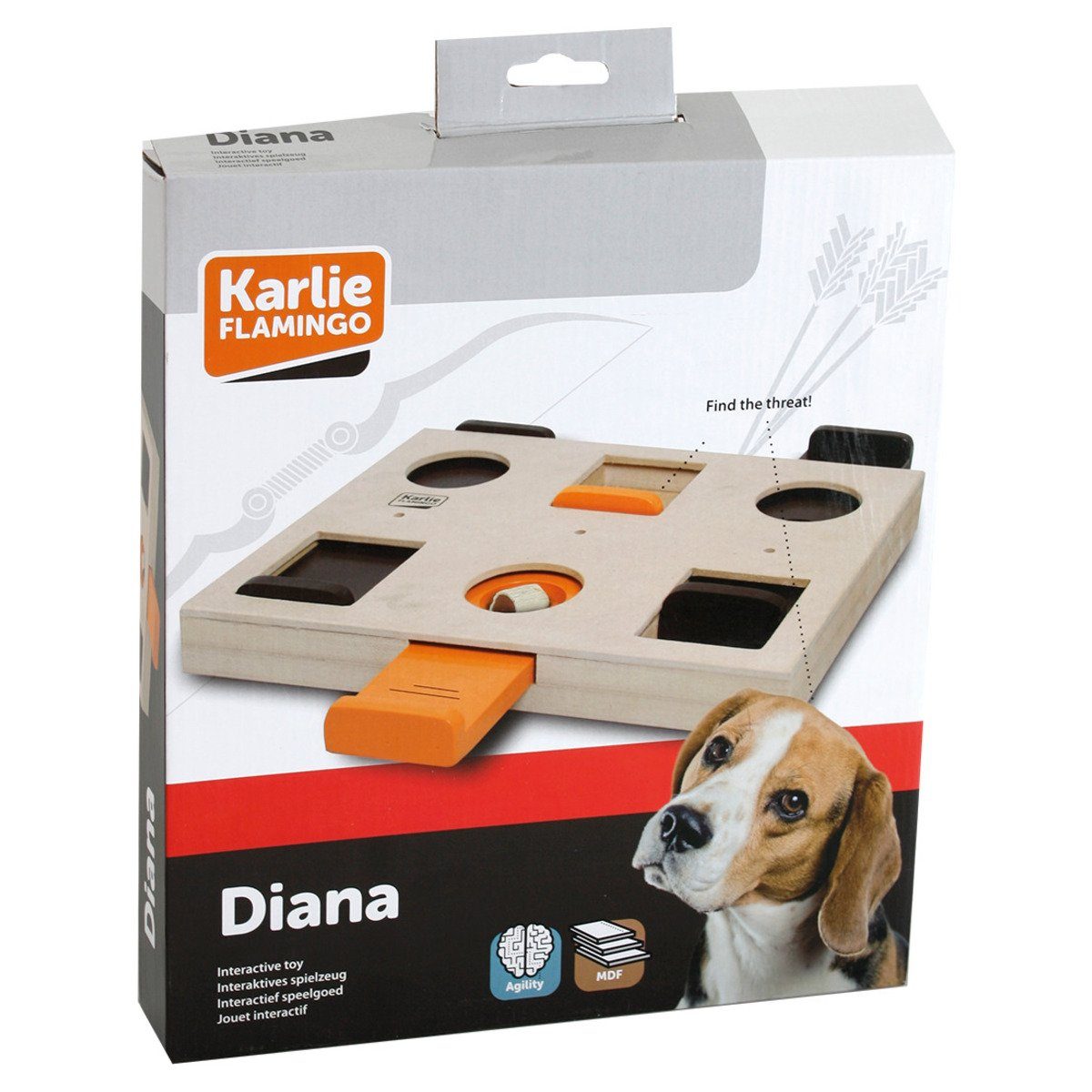 Thumbnail - Karlie Tier-Intelligenzspielzeug Doggy Brain Train Diana