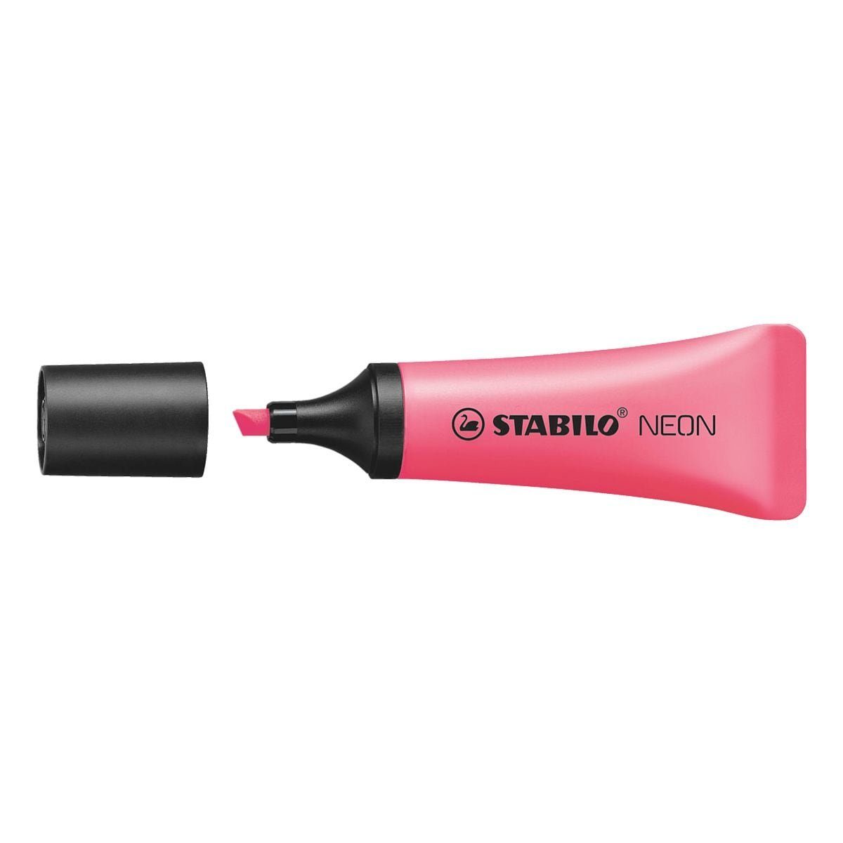 STABILO Marker NEON, (1-tlg), Textmarker in Neonfarbe neonpink