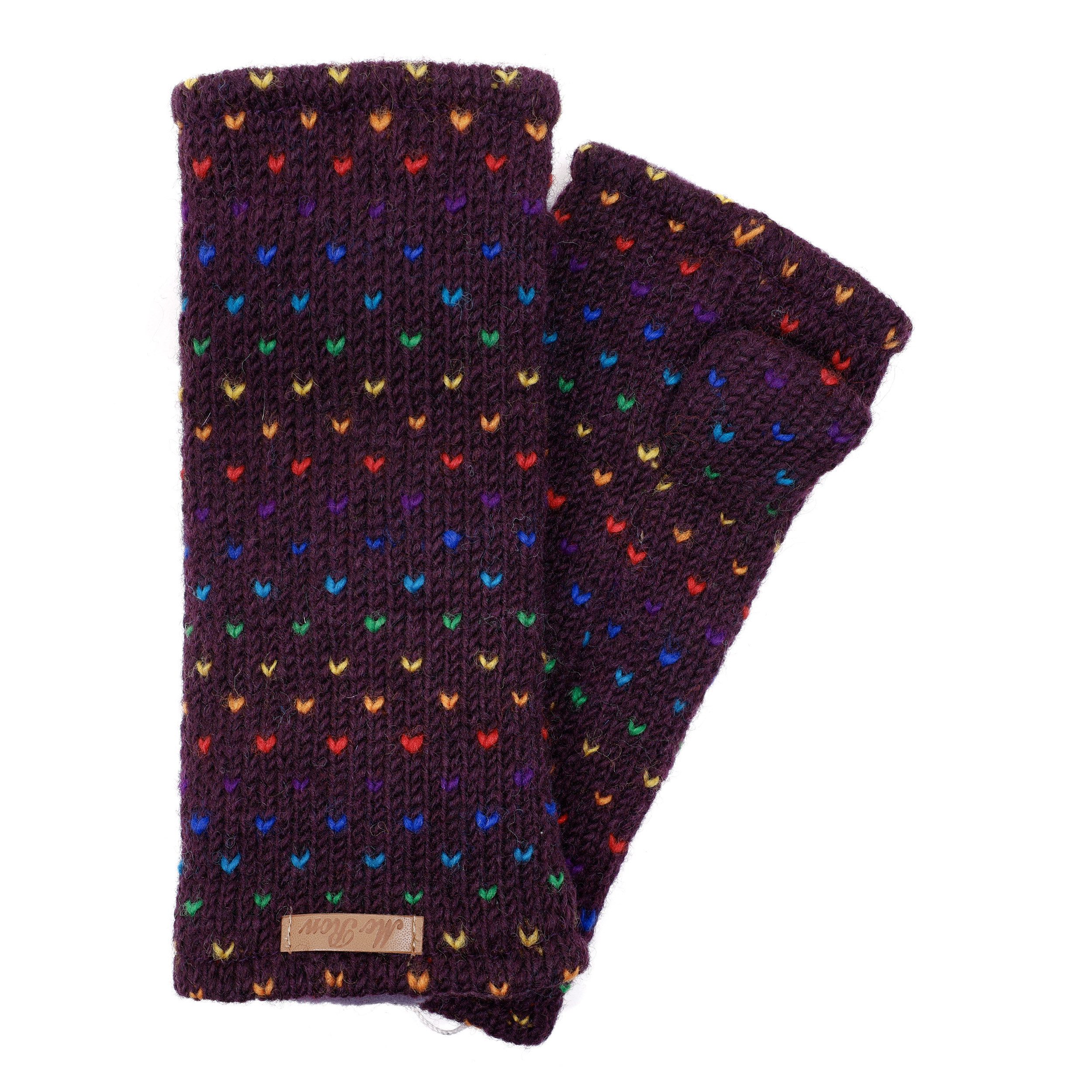 McRon Armstulpen Pulswärmer Modell Ines Regenbogen Mit Daumen, mit hohem Sc günstig online kaufen