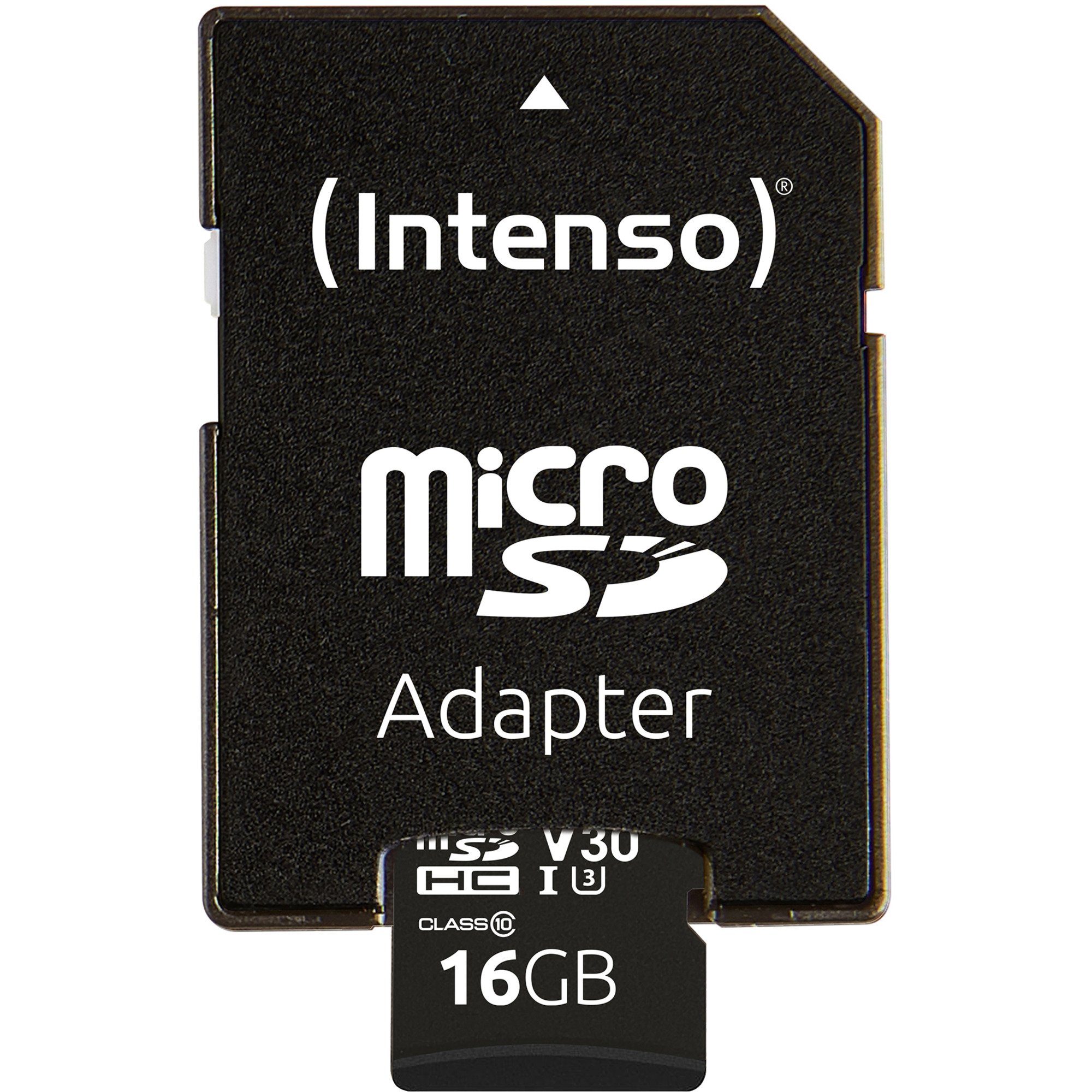 Intenso Intenso 16 GB microSDHC, Speicherkarte, (UHS-I U1, externer Speicher (16 GB GB)