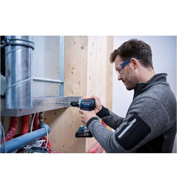 Bosch Professional Akku-Bohrschrauber GSR 18V-90 C, 18 V, max. 2100,00 U/min, solo, L-BOXX