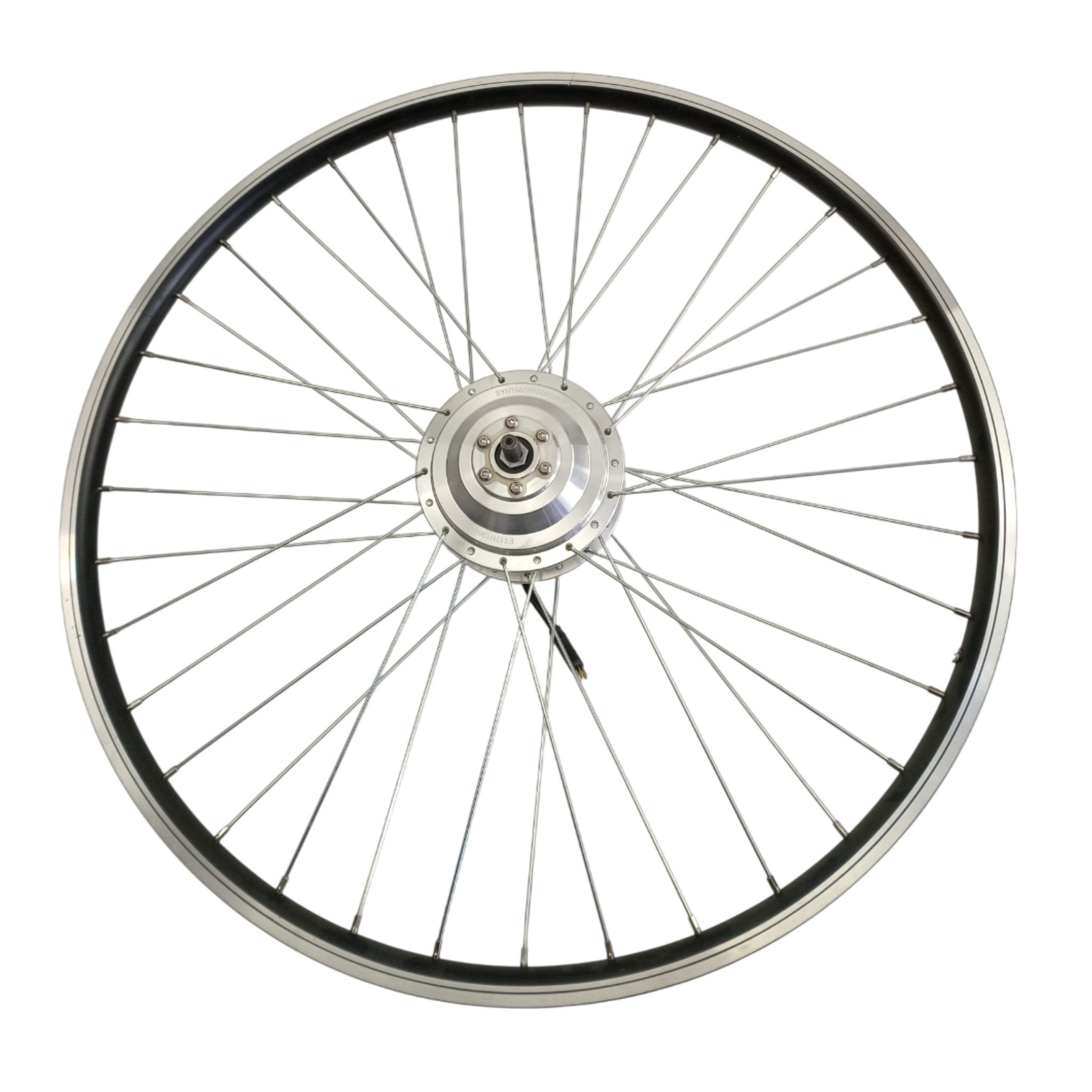 maxxi4you E-Bike Shengyi E-Bike Vorderradmotor 28 Zoll 36V 250W - Silber inkl. KB