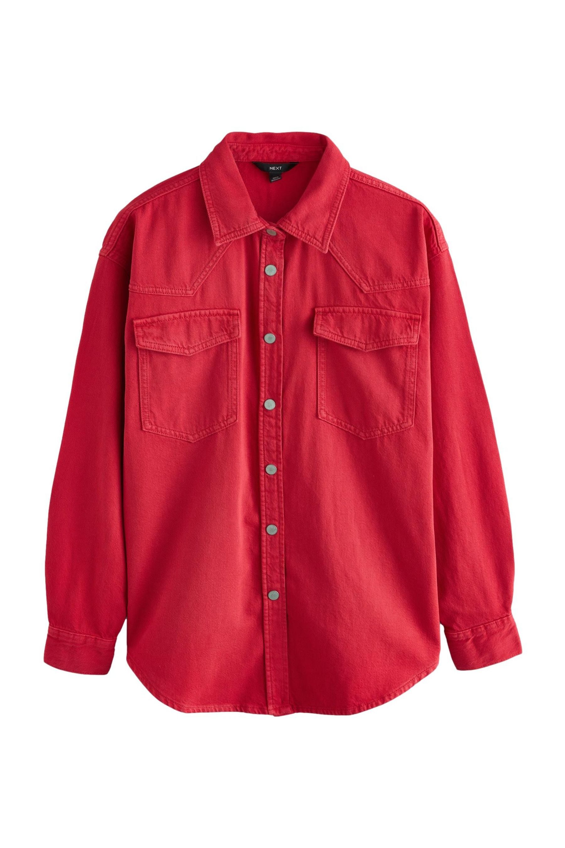 Next Jeanshemd Oversize-Denimhemd aus 100 % Baumwolle günstig online kaufen
