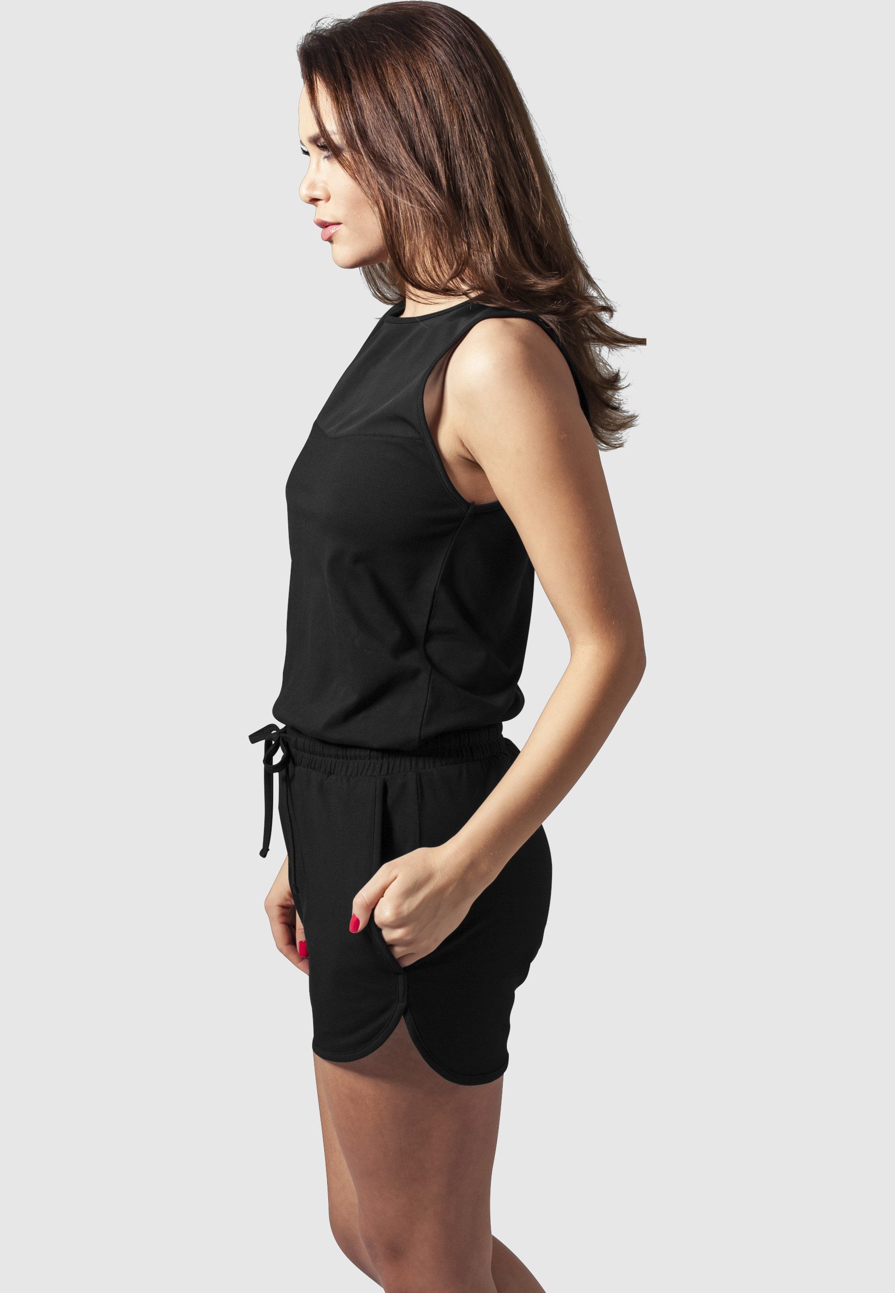 URBAN CLASSICS Jumpsuit Urban Classics Damen Ladies Tech Mesh Hot Jumpsuit (1-tlg)