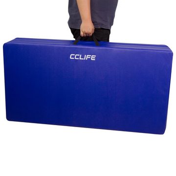 CCLIFE Turnmatte Klappbar Turnmatte Weichbodenmatte Gymnastikmatte Yogamatte 3m