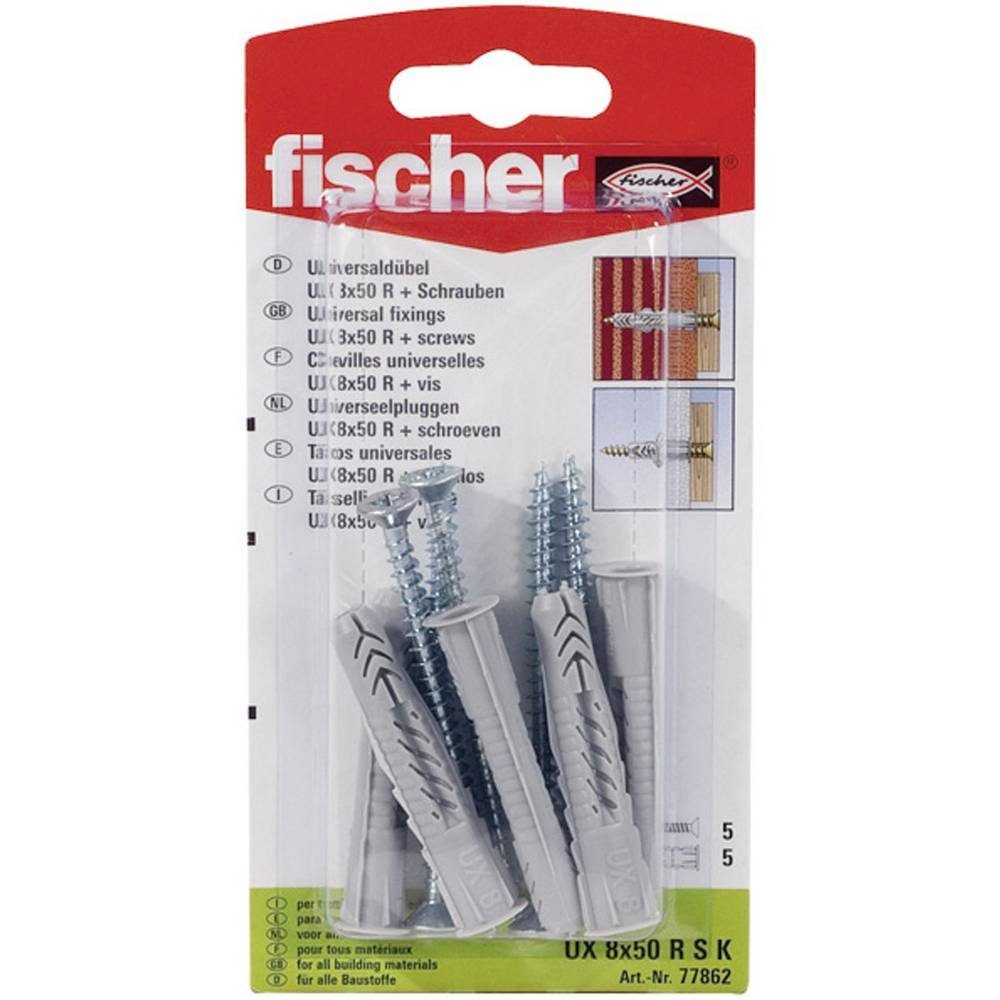 fischer DübelSet »Universaldübel mit Schraube«