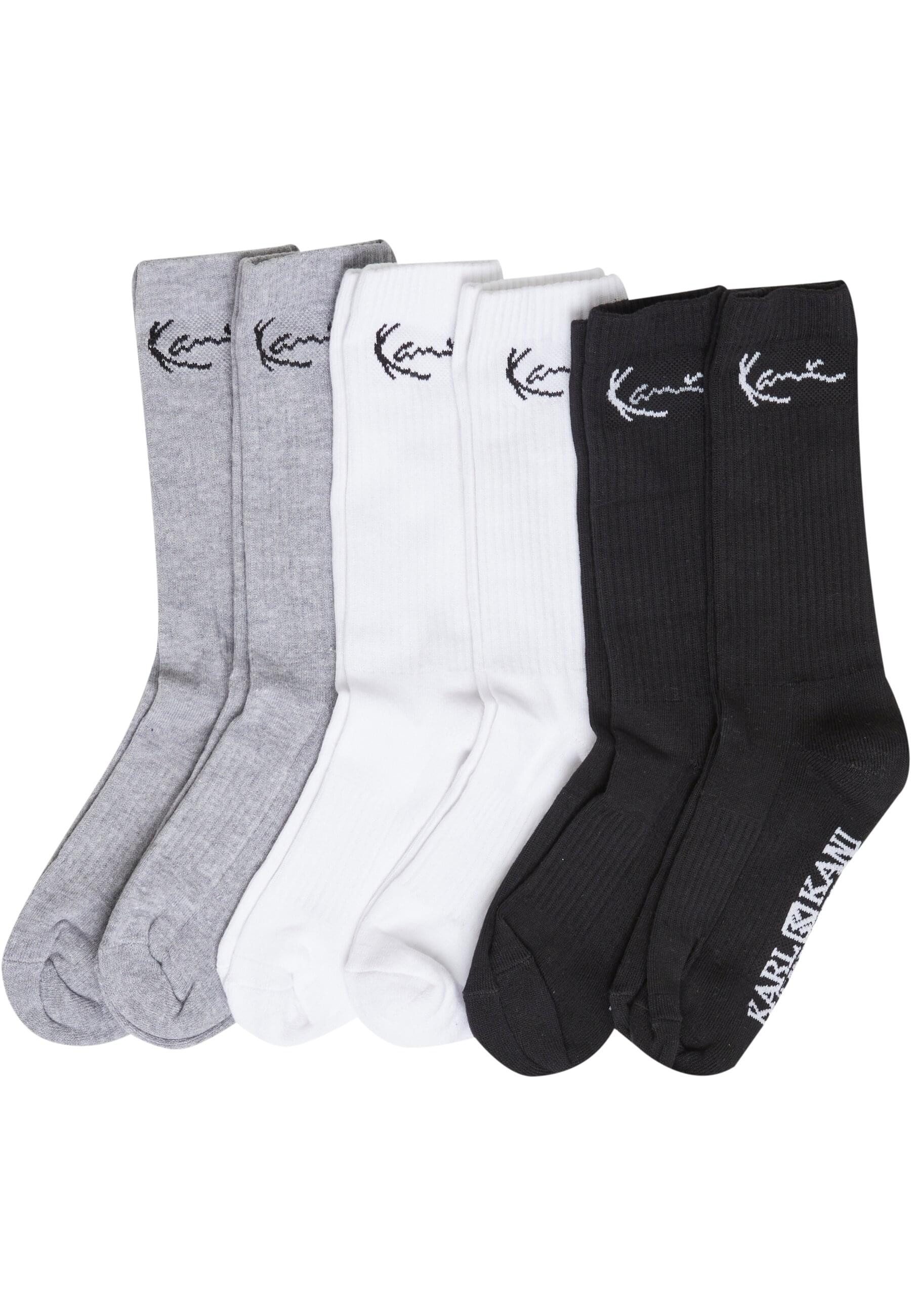 Karl Kani Basicsocken Karl Kani Karl Kani Signature Socks (6 Pack) (1-Paar)