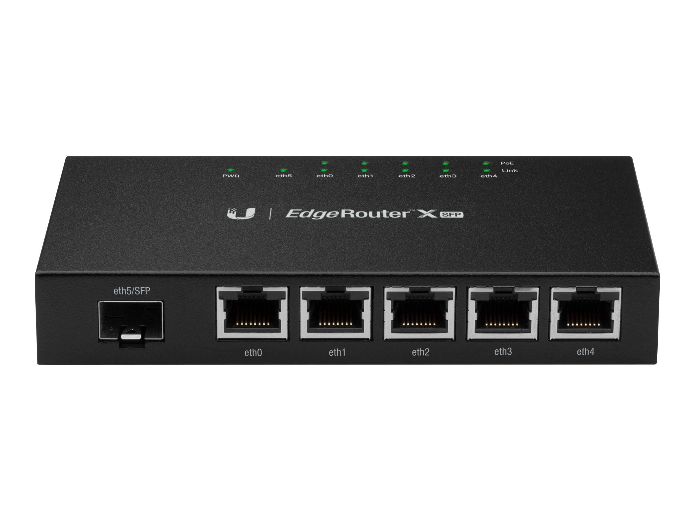 Ubiquiti Networks UBIQUITI NETWORKS Ubiquiti EdgeRouter X, 5-port Gigabit Router, 1x SFP DSL-Router