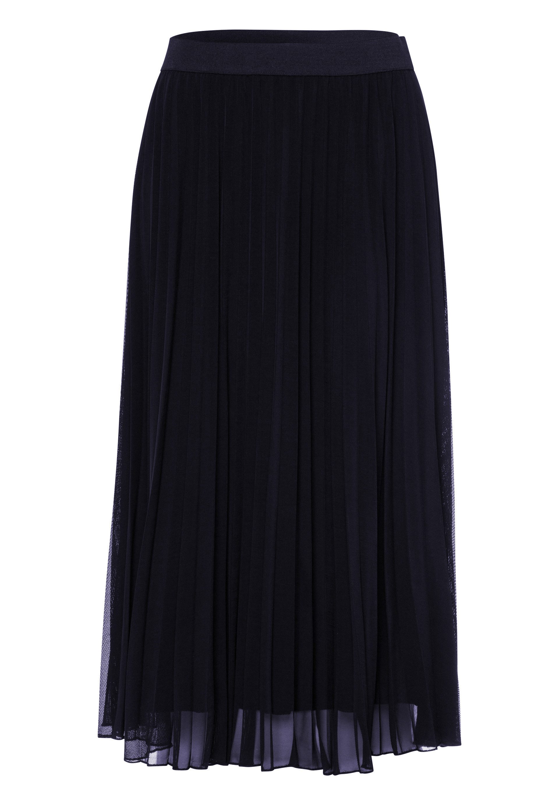 FRANK WALDER A-Linien-Rock in plissierter Struktur günstig online kaufen