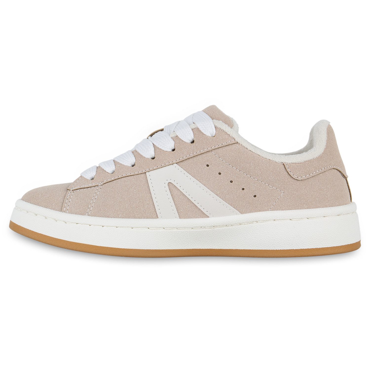 VAN HILL 841701 Sneaker Damen Sneaker Low Schnürer Bequeme Basic Schnür- günstig online kaufen