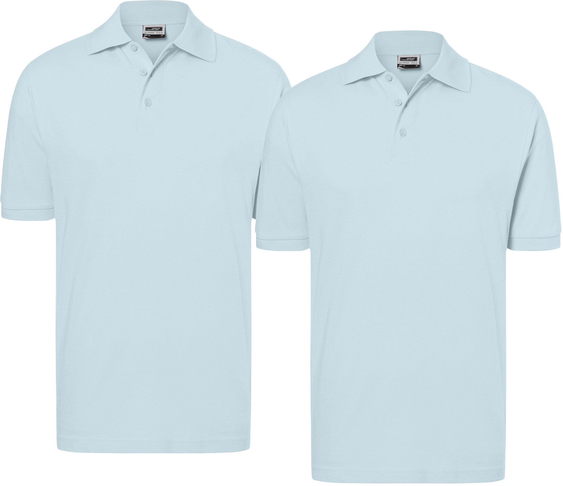 James & Nicholson Poloshirt Doppelpack Feines günstig online kaufen